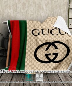 Luxury Brand Paris Brown Stripes Blanket – LIMITED EDITION