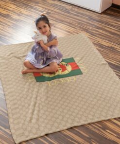 Luxury Brand Hot Luxury Logo Premium Blanket Fleece Home Decor LVT00114