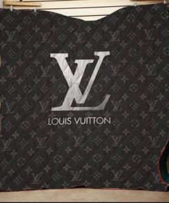 Grey Quilt Blanket Fleece Home Decor LVT00123