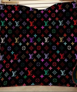 Colorful Quilt Blanket Fleece Home Decor LVT00124