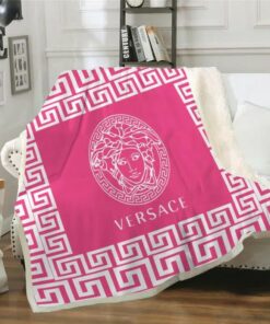 White Fashion Luxury Brand Blanket Fleece Comfortable Blanket LVT00147