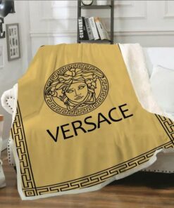 Yellow Fashion Luxury Brand Blanket Fleece Comfortable Blanket LVT00149