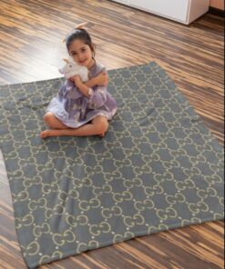 Luxury Brand New Luxury Logo Premium Blanket Fleece Home Decor LVT00150