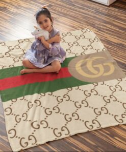 Luxury Brand Luxury Hot Logo Premium Blanket Fleece Home Decor LVT00154