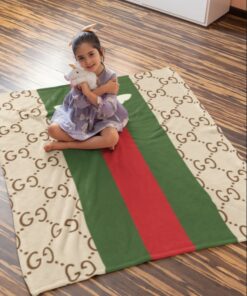 Luxury Brand Bee Luxury Logo Premium Blanket Fleece Home Decor LVT00155