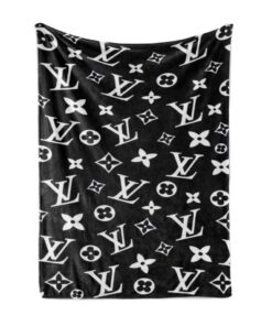 Clasic Logo Luxury Brand Premium Blanket Fleece Home Decor LVT00170