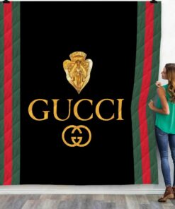 Luxury Brand Black Fashion Luxury Premium Logo Blanket Fleece Home Decor LVT00177