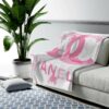 Chanel Lips Fashion Luxury Brand Premium Blanket Fleece Home Decor LVT00202