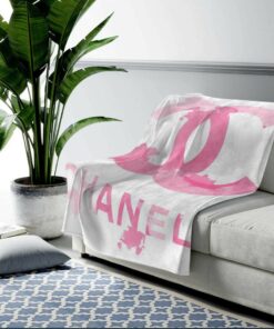 Chanel Lips Fashion Luxury Brand Premium Blanket Fleece Home Decor LVT00202