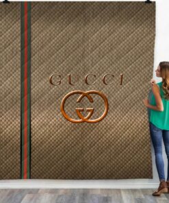 Luxury Brand Golden Fashion Luxury Premium Blanket Fleece Home Decor LVT00210