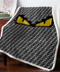 Fendi Fashion Luxury Brand Premium Blanket Fleece Home Decor LVT00221