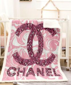 Chanel Pinky Luxury Brand Premium Blanket Fleece Home Decor LVT00264