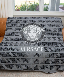 Medusa Grey Luxury Brand Premium Blanket Fleece Home Decor LVT01003