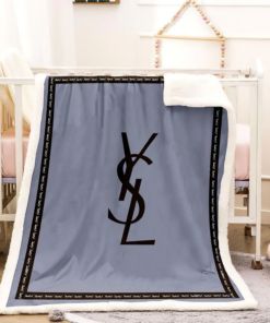 Yves Saint Laurent Premium Blanket Fleece Home Decor Luxury Brand LVT01012