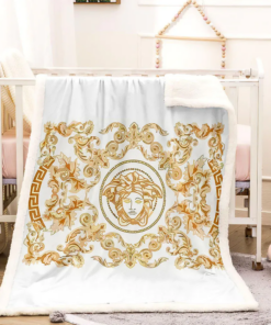 Medusa White Luxury Brand Premium Blanket Fleece Home Decor LVT01023