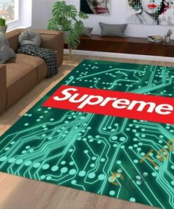 Supreme Fashion Logo Limited Luxury Brand Rug Carpet Home Decor  LVT00275