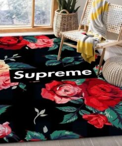 Supreme Fashion Logo Limited Luxury Brand Rug Carpet Home Decor  LVT00281