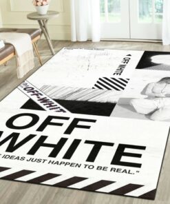 Off-White Fashion Logo Limited Luxury Brand Rug Carpet Home Decor  LVT00289