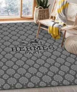 Hermes Fashion Logo Limited Luxury Brand Rug Carpet Home Decor  LVT00294
