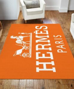 Hermes Fashion Logo Limited Luxury Brand Rug Carpet Home Decor  LVT00300