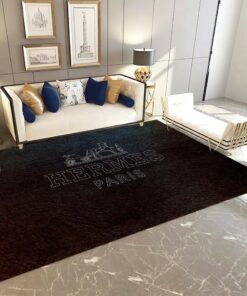 Hermes Fashion Logo Limited Luxury Brand Rug Carpet Home Decor  LVT00303