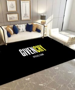 Givenchy Fashion Logo Limited Luxury Brand Rug Carpet Home Decor LVT00307