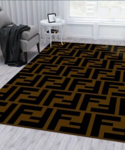 Fendi Fashion Logo Limited Luxury Brand Rug Carpet Home Decor LVT00317