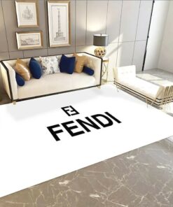 Fendi Fashion Logo Limited Luxury Brand Rug Carpet Home Decor  LVT00319