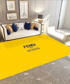Fendi Fashion Logo Limited Luxury Brand Rug Carpet Home Decor  LVT00321