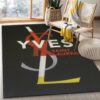 Yves Saint Laurent Fashion Logo Limited Edition Luxury Brand Rug Carpet Home Decor  LVT00354