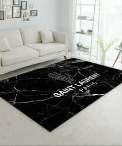 Yves Saint Laurent Fashion Logo Limited Edition Luxury Brand Rug Carpet Home Decor  LVT00363