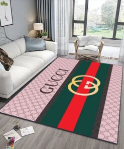 Gucci Fashion Logo Limited Edition Luxury Brand Rug Carpet Home Decor LVT00371