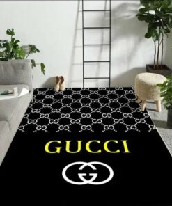 Gucci Fashion Logo Limited Edition Luxury Brand Rug Carpet Home Decor   LVT00374