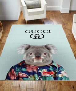 Gucci Fashion Logo Limited Edition Luxury Brand Rug Carpet Home Decor LVT00467