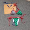 Luxury Brand Pink Bikini 2 Pc Set Max08245