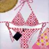 Luxury Brand Pink Bikini 2 Pc Set Max09291