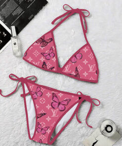 Luxury Brand Pink Bikini 2 Pc Set max09313