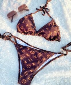 Luxury Brand Pink Bikini 2 Pc Set HT662369