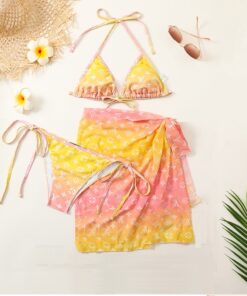 Luxury Brand Pink Bikini 2 Pc Set PM01186