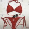 Red Luxury Brand Bikini 2 Pc Set