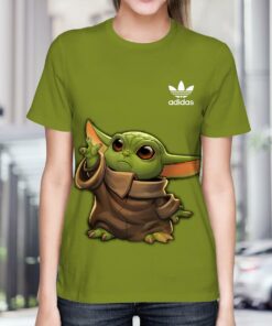 Hot Adidas Brand New T-Shirt for woman  BABY YODA