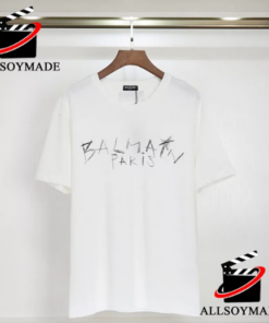 Hot Balmain Brand New T-Shirt for woman  WHITE
