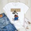 Hot Luxury Brand  New T-Shirt for woman  HIPHOP MICKEY IN WHITE