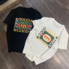 Hot Luxury Brand  New T-Shirt for woman  GUCCI GOLD LOGOS