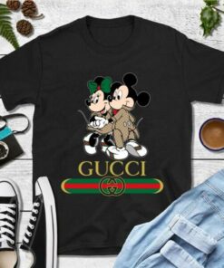 Hot Luxury Brand  New T-Shirt for woman  MICKEY AND MINNIE