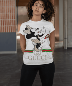 Hot Luxury Brand  New T-Shirt for woman  MAKEUP MINNIE