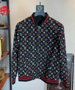 Limited Louis Vuitton Bomber Jacket Luxury Brand Unisex  Gift PEA32210