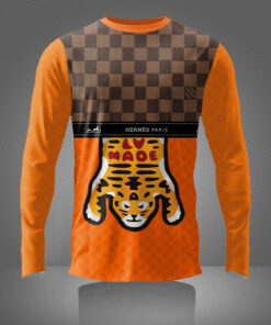 New Arrival Luxury Brand Long Sleeve Shirt Unisex Gift Hot  PEA32369