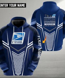 USPS 3D Hoodie Unisex Customized Name HD3135