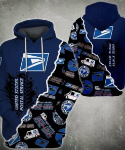 USPS 3D Hoodie Unisex HD3138